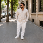 Striped Linen Shirt - Image 3