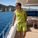 Men’s Summer Linen Two-Piece Set - Image 4