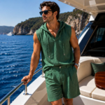 Men’s Summer Linen Two-Piece Set - Image 6