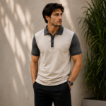 Color Block Polo Shirt - Image 4