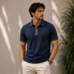 Color Block Polo Shirt - Image 5